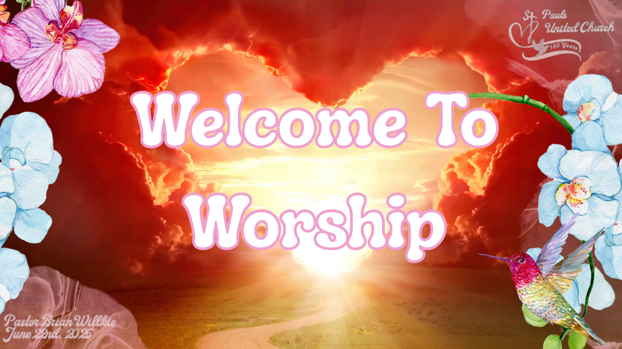 This Week's Worship Service!