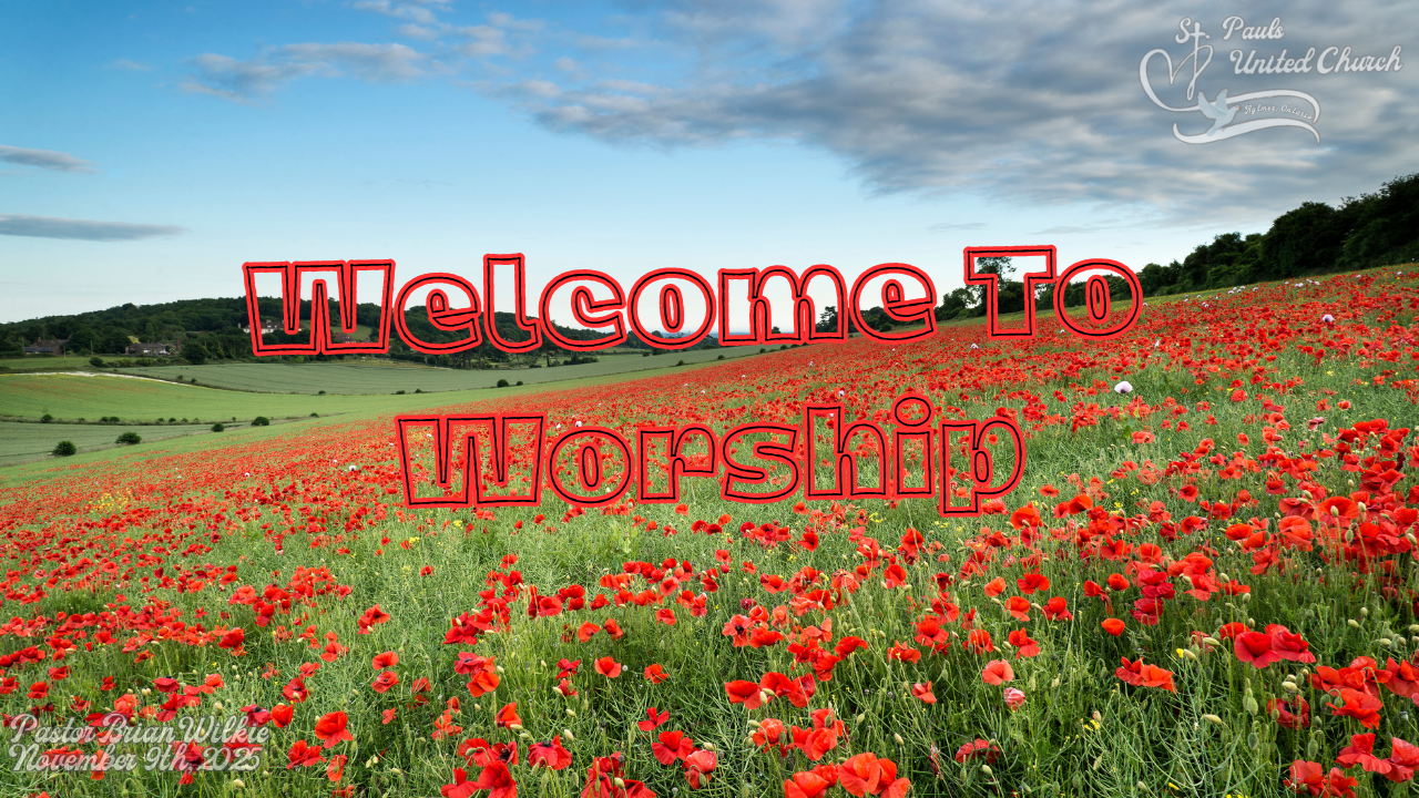 This Week's Worship Service!