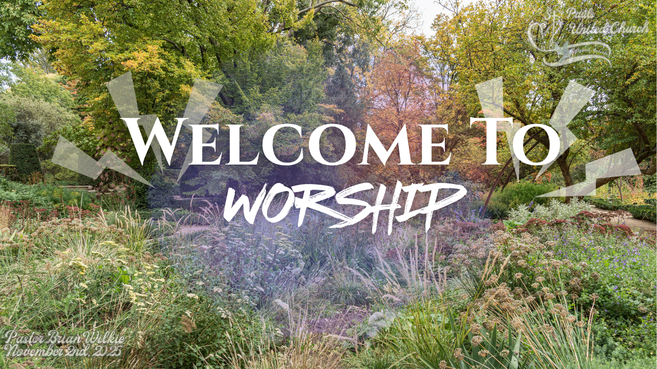 This Week's Worship Service!